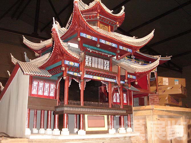四川自貢西秦會(huì)館戲樓