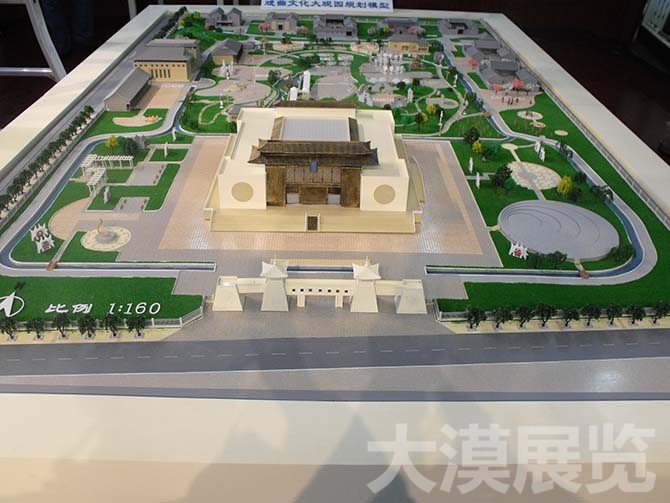 河北霸州戲曲文化大觀(guān)園規(guī)劃模型